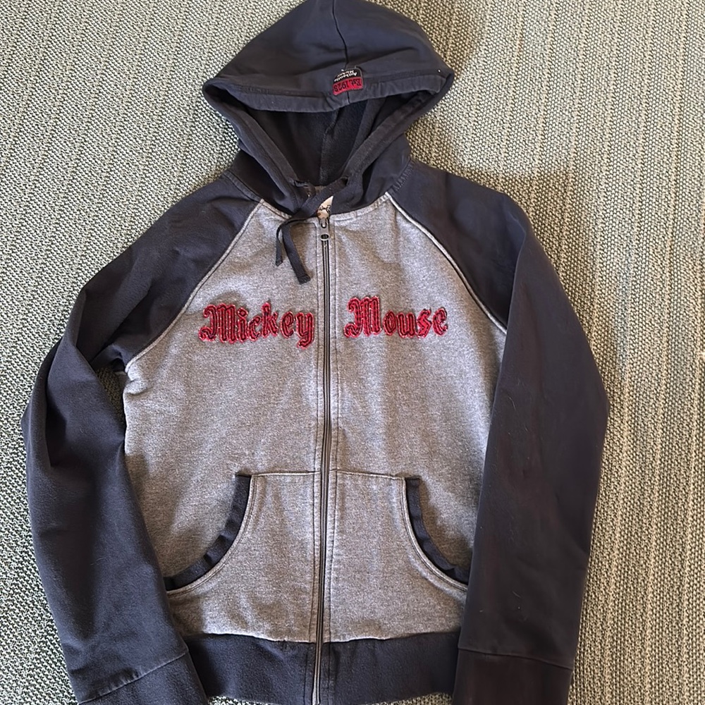 Official Walt Disney World, Mickey Mouse hoodie, size large